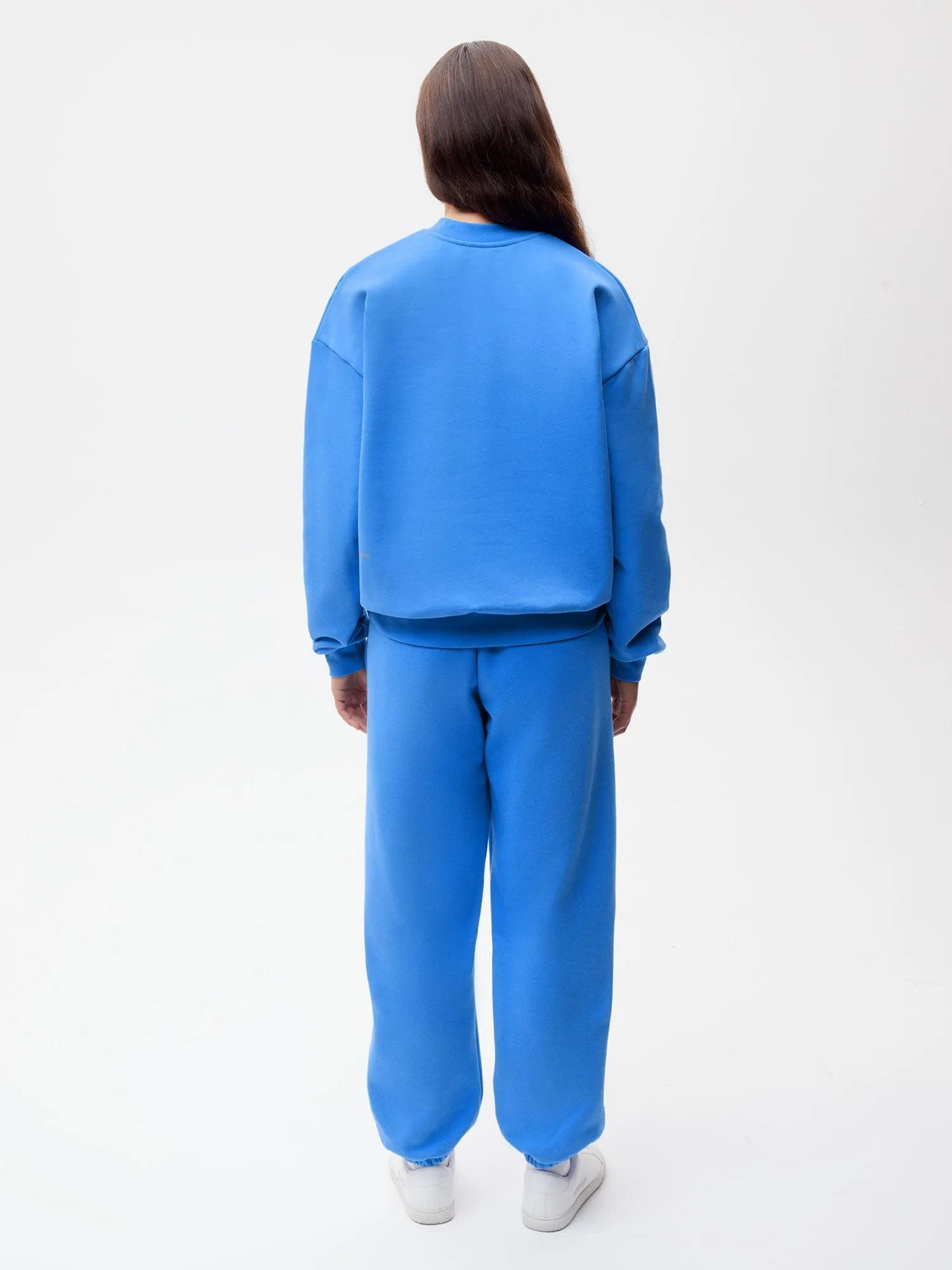 Archive In Conversion Cotton Track Pants—water blue