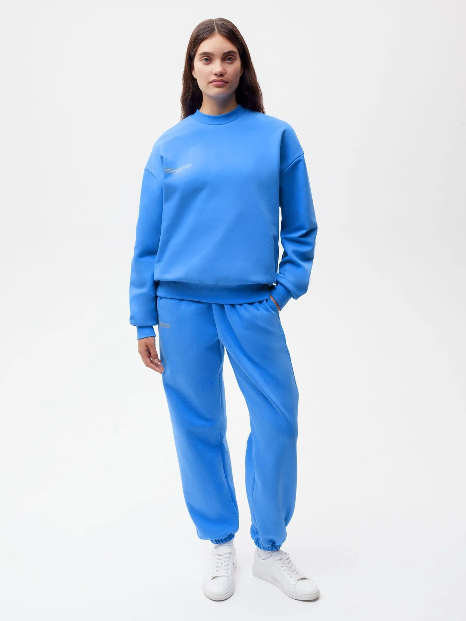 Archive In Conversion Cotton Track Pants—water blue
