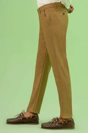 CROSS POCKET TEXTURED PANT KHAKI