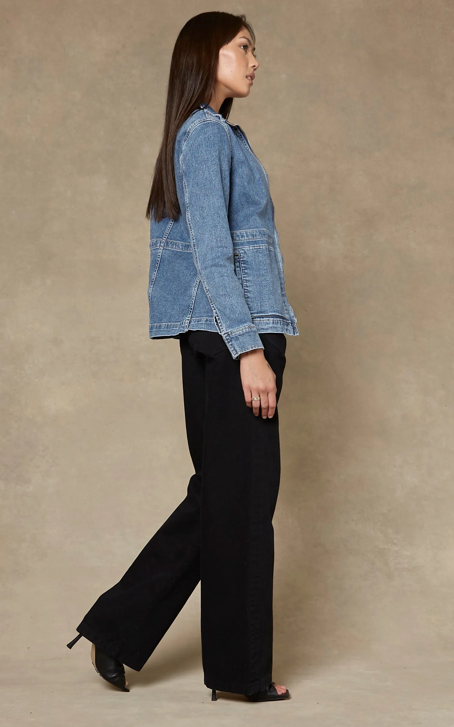 Ella Baggy Black Jeans
