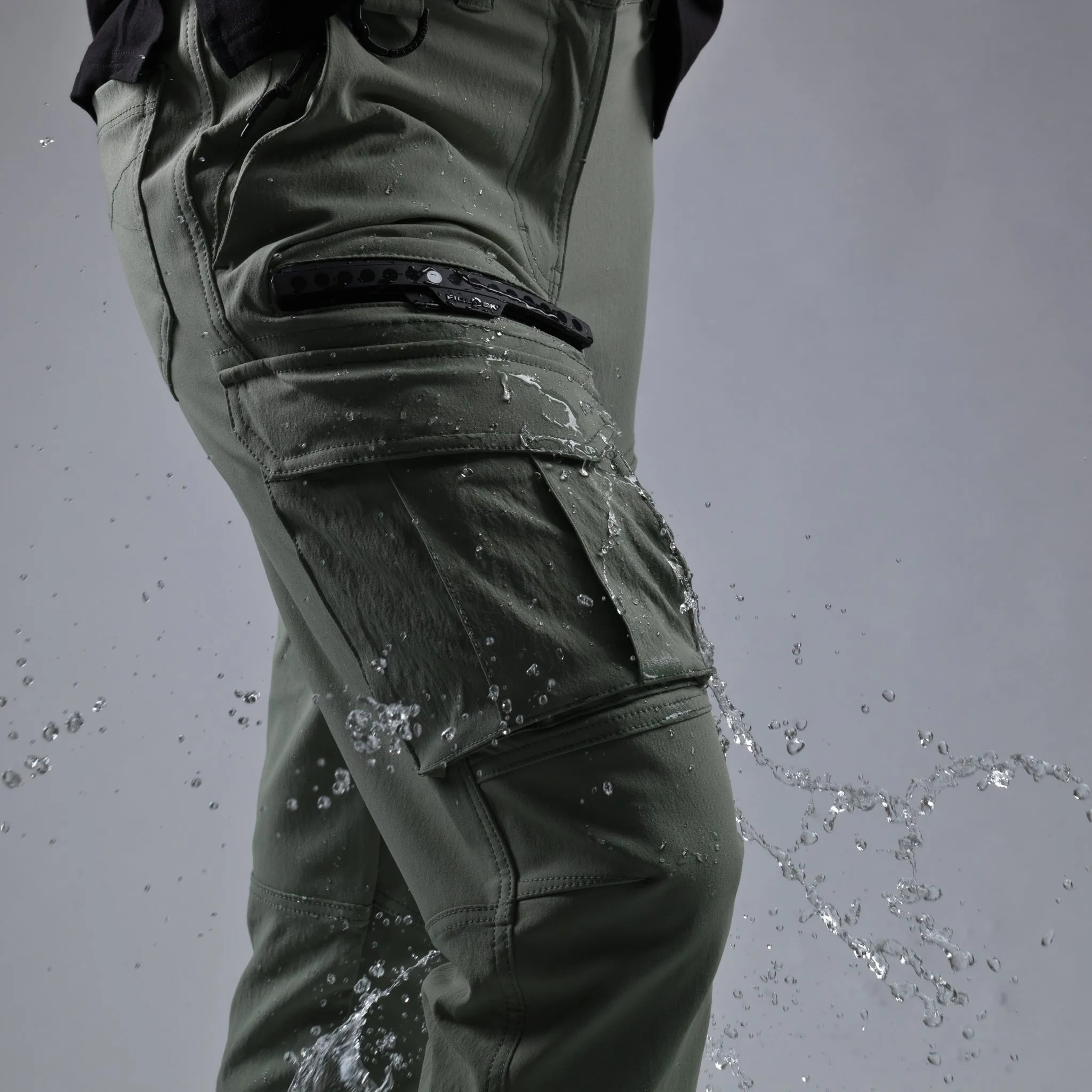 Elyzion "Vecchia" Cargo Pants - Coffee Quartz