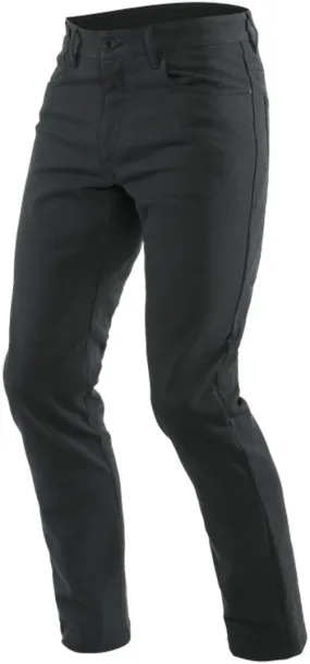 Motorcycle textile pants Dainese Casual Slim, black