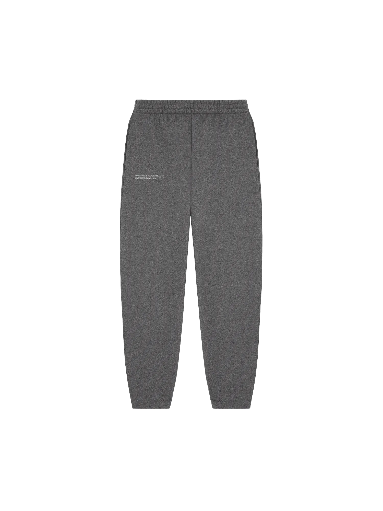 Reclaimed Cotton Barrel-Leg Track Pants—reclaim charcoal