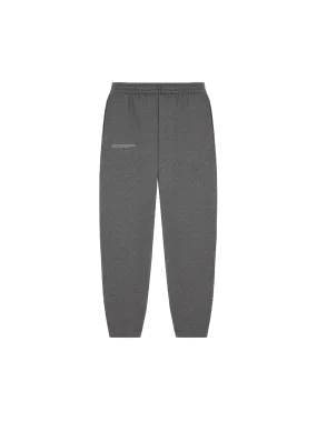 Reclaimed Cotton Barrel-Leg Track Pants—reclaim charcoal