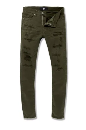 Ross - Tribeca Twill Pants (Army Green)