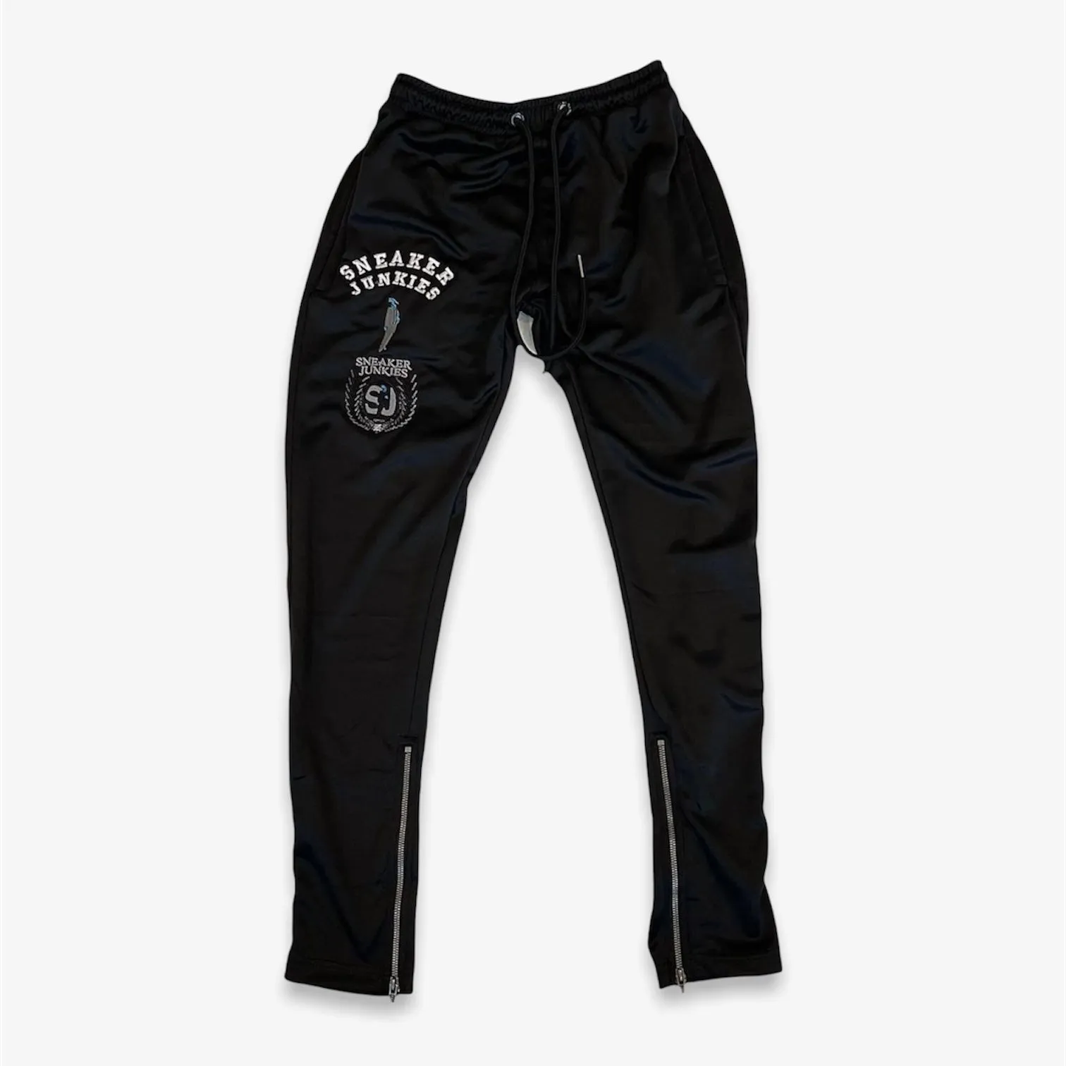 Sneaker Junkies Triple Logo Track Pants Black