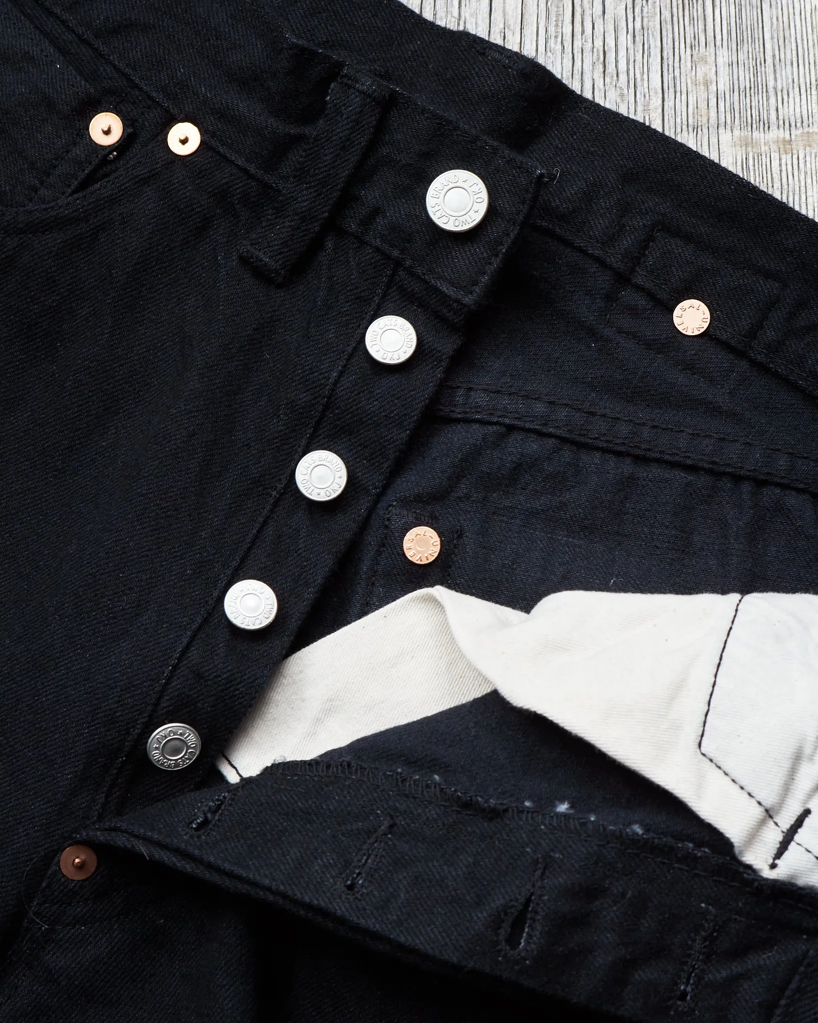 TCB Jeans 30's Black One Wash