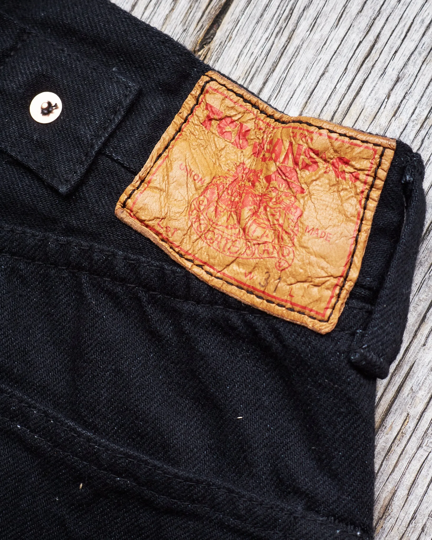 TCB Jeans 30's Black One Wash