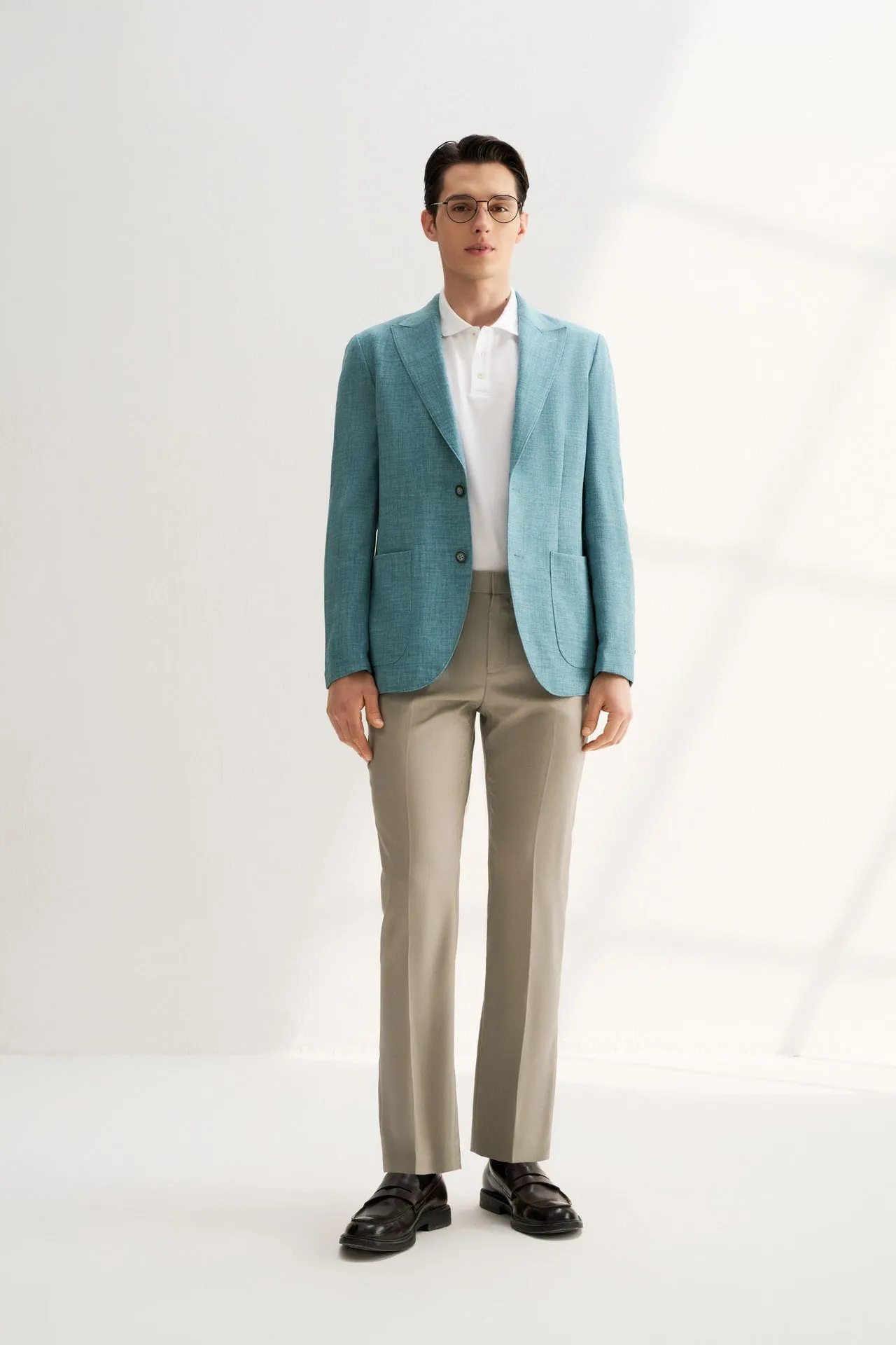 Teflon Finishing Stain Resistant Formal Pants in Smart Fit