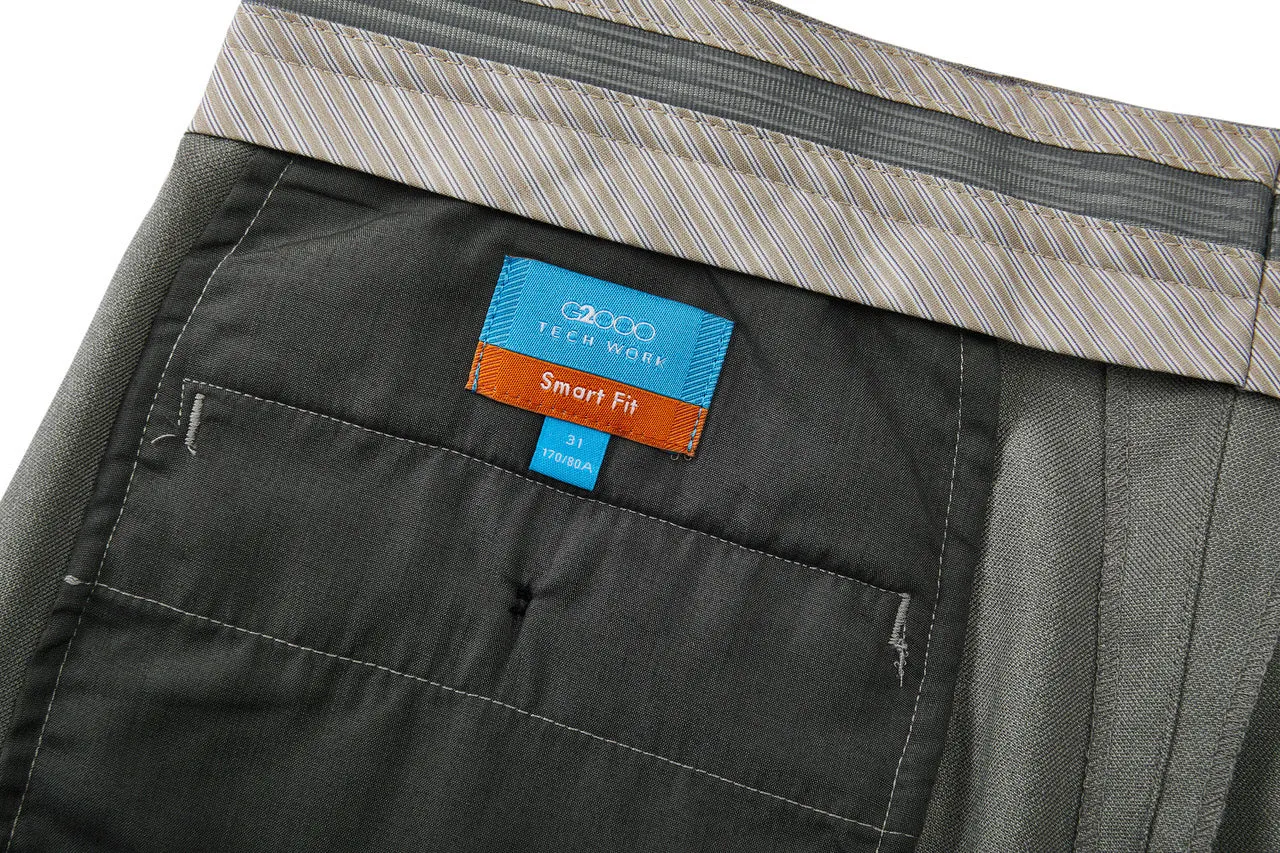 Teflon Finishing Stain Resistant Formal Pants in Smart Fit