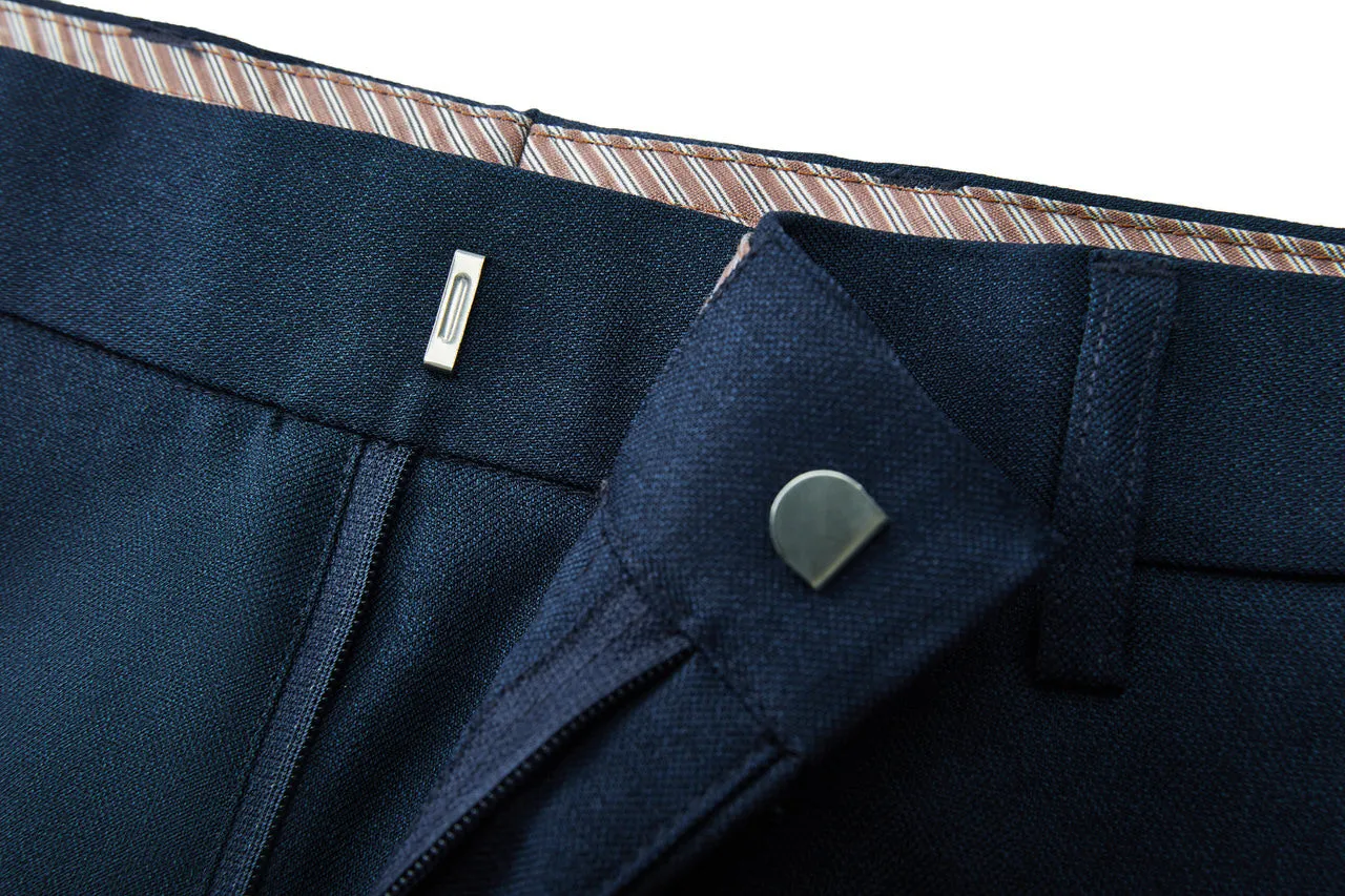 Teflon Finishing Stain Resistant Formal Pants in Smart Fit