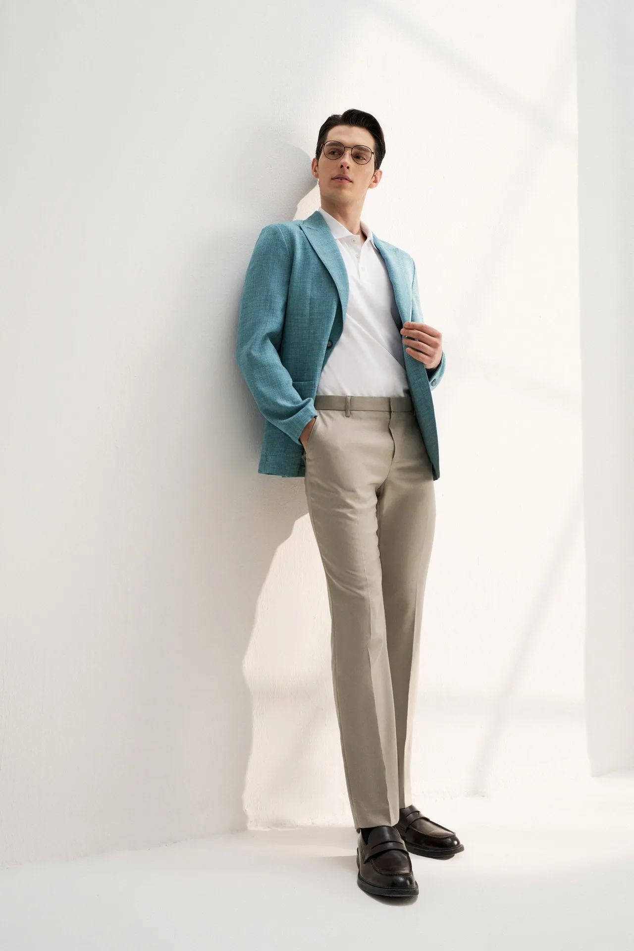 Teflon Finishing Stain Resistant Formal Pants in Smart Fit