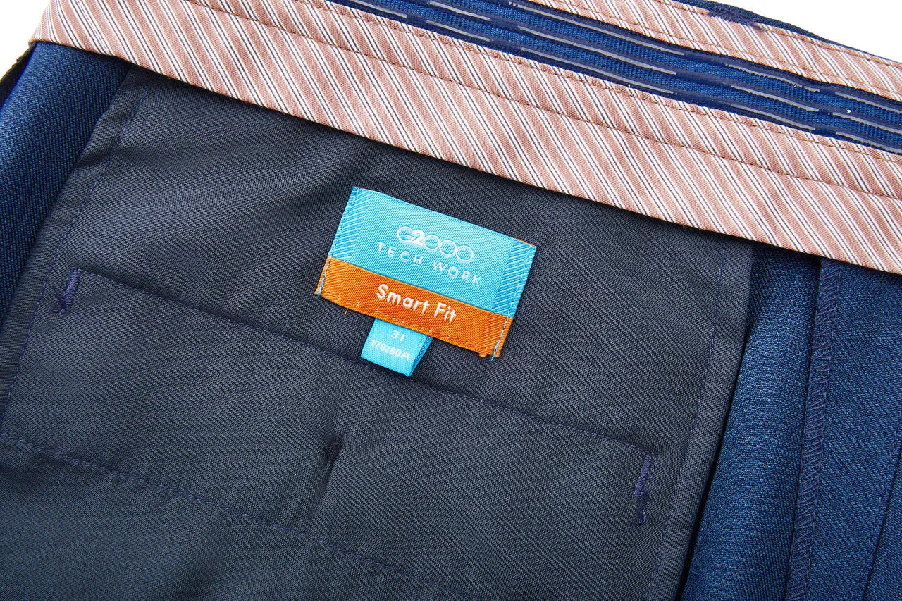 Teflon Finishing Stain Resistant Formal Pants in Smart Fit