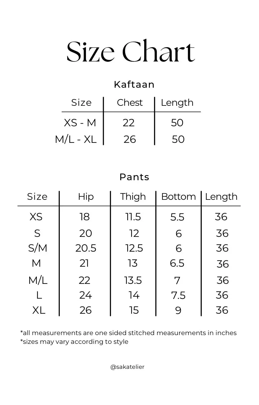 White Og Kaftaan Set